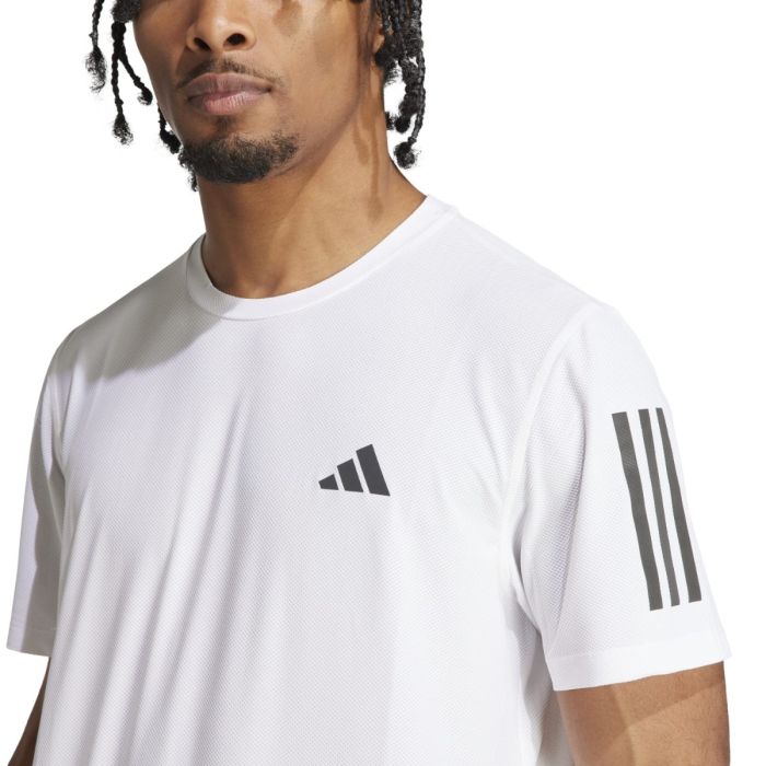 adidas Herre T-shirts Own The Run T-Shirt Hvid