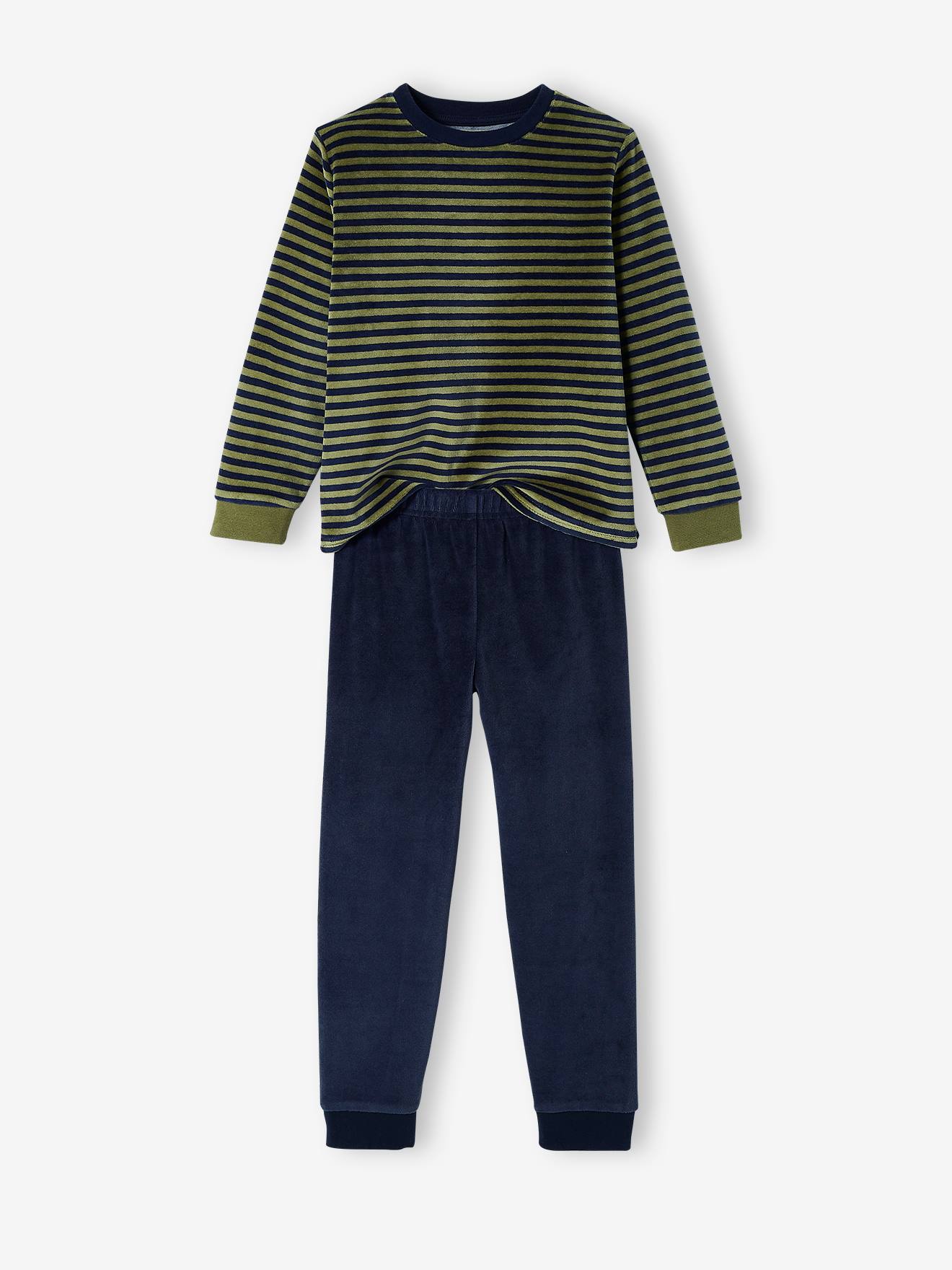 Lote com 2 pijamas de veludo 