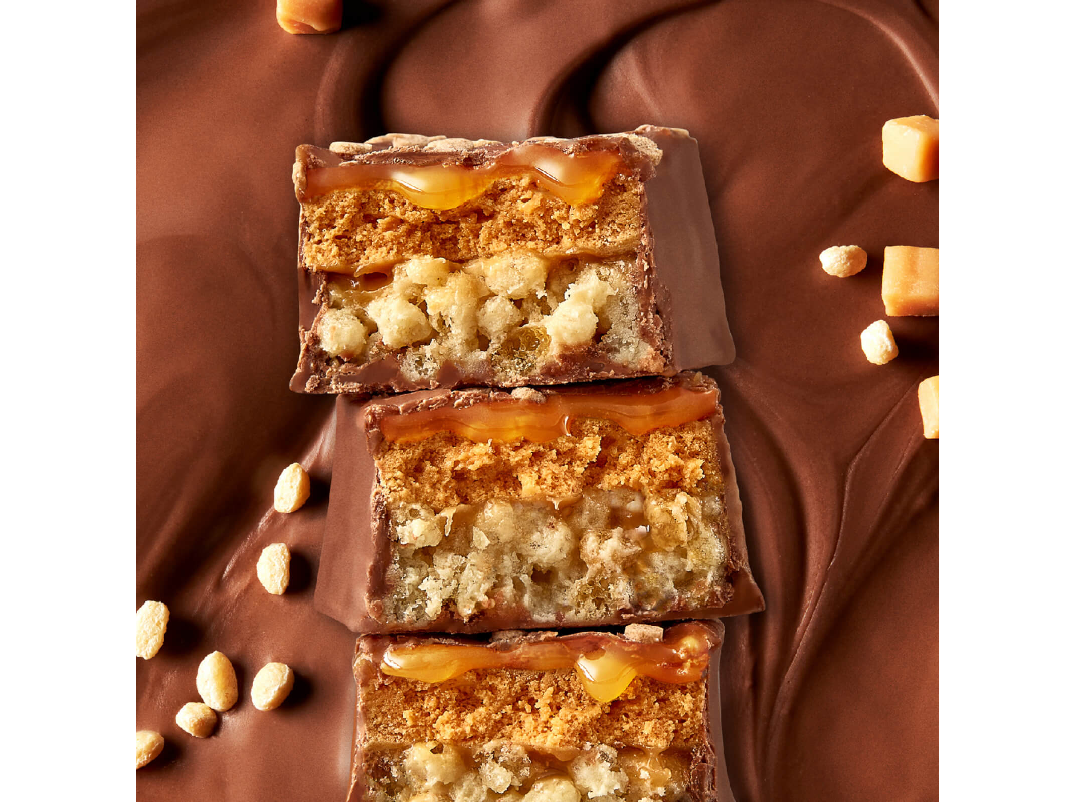 BARRA MYPROTEIN LAYERED CHOCOLATE CARAMEL 58G