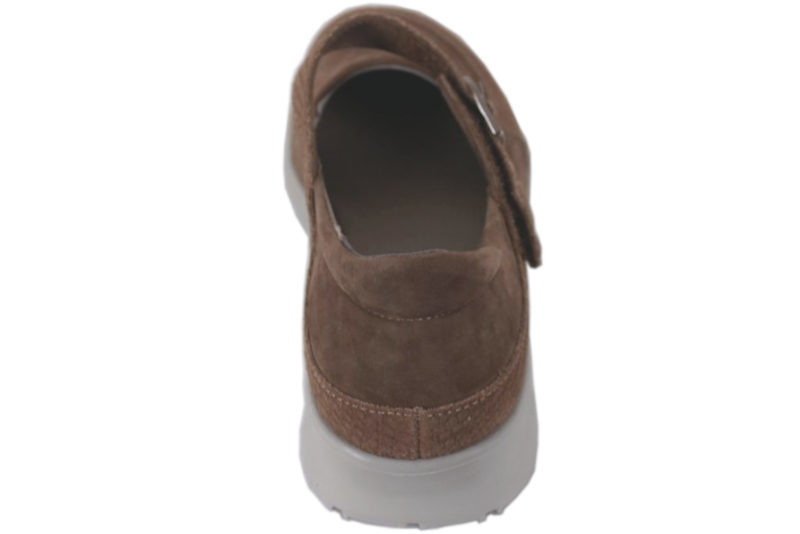 NEW FEET SANDFARVET SKO I KALVESKIND MED ORTHO STRETCH