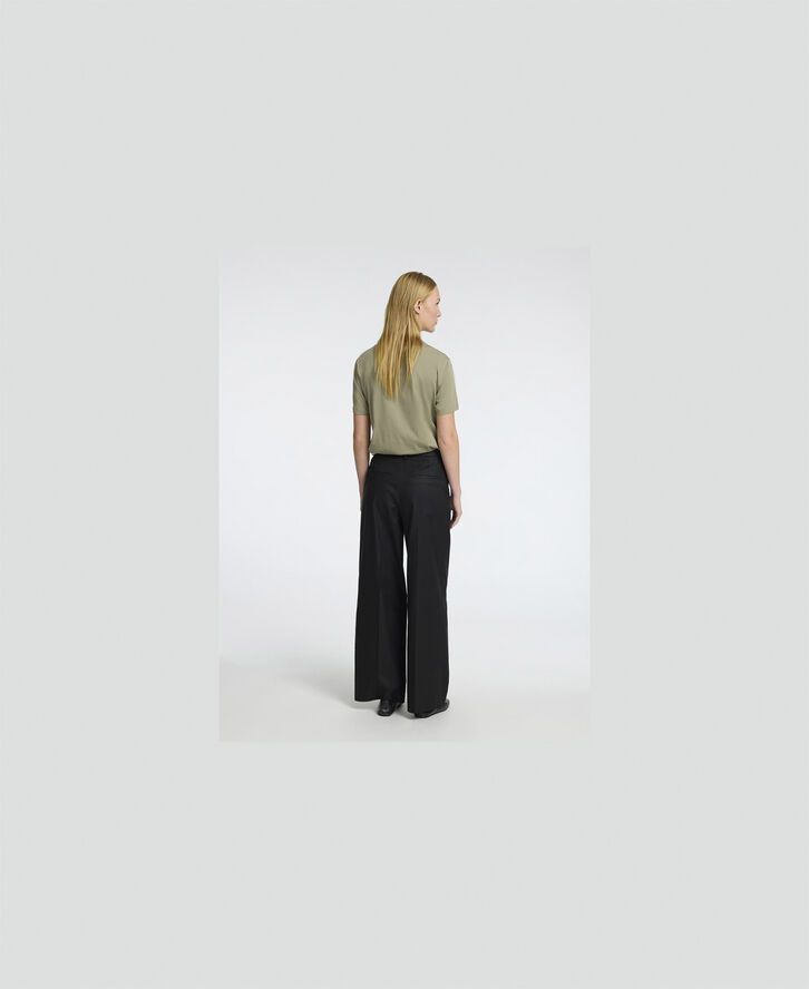 Selected Femme SLFMYESSENTIAL SS O-NECK TEE NOOS Vetiver