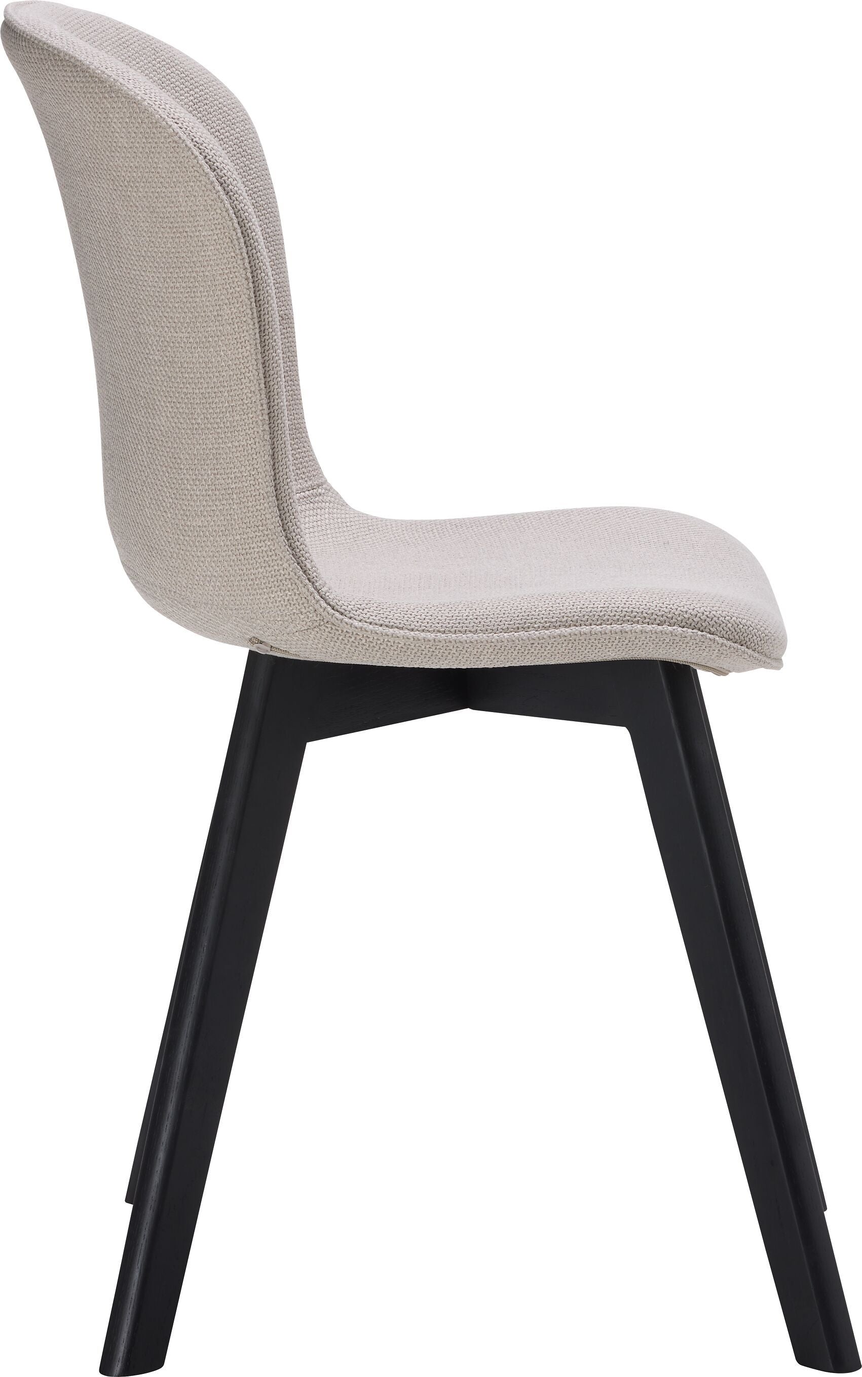 GIANNI Stuhl - Hellgrau / B: 48.0 cm x T: 58.5 cm x H: 84.0 cm
