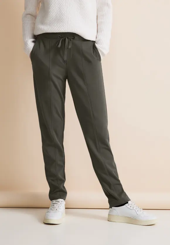 Joggpants Hose Loose Fit - greyish olive