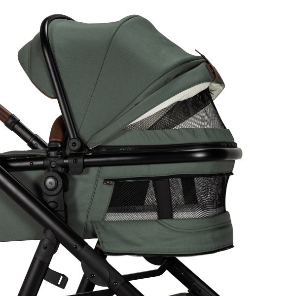 Qute Q-Journey Kinderwagen - Zwart / Groen