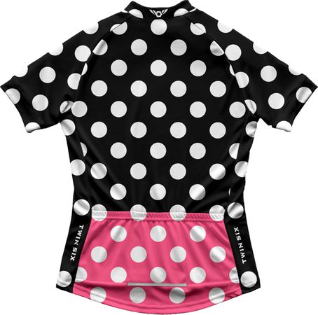 THE QOM Damen-Kurzarmtrikot  blackpink  XL