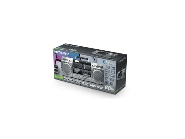 Muse BOOMBOX MUSE M-380 GBS GHETTO Sølv