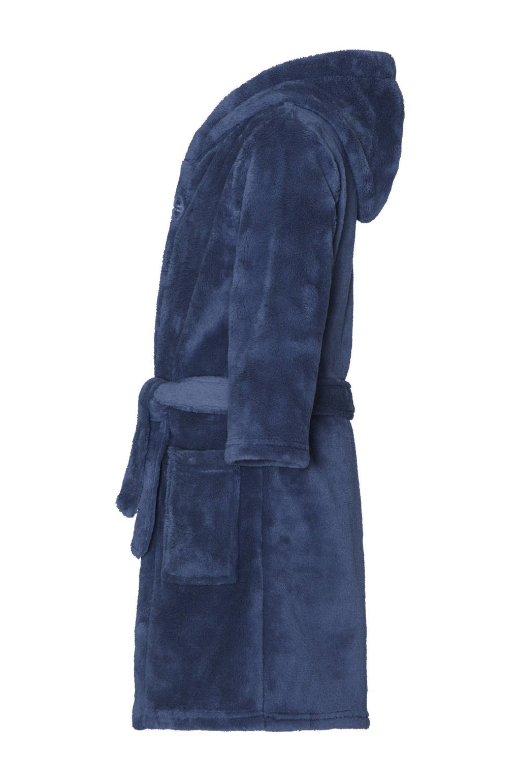 Playshoes fleece badjas donkerblauw