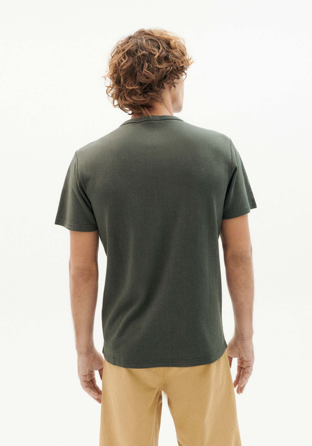 Thinking Mu T-Shirt Thinking Mu Basic Hemp Dark Green | RRREVOLVE