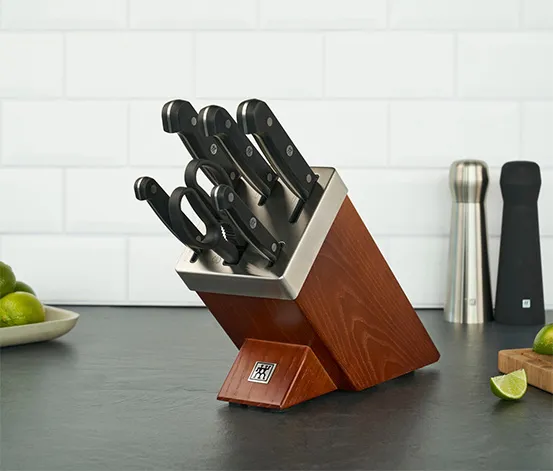 ZWILLING Selbstschärfender Messerblock »Gourmet«