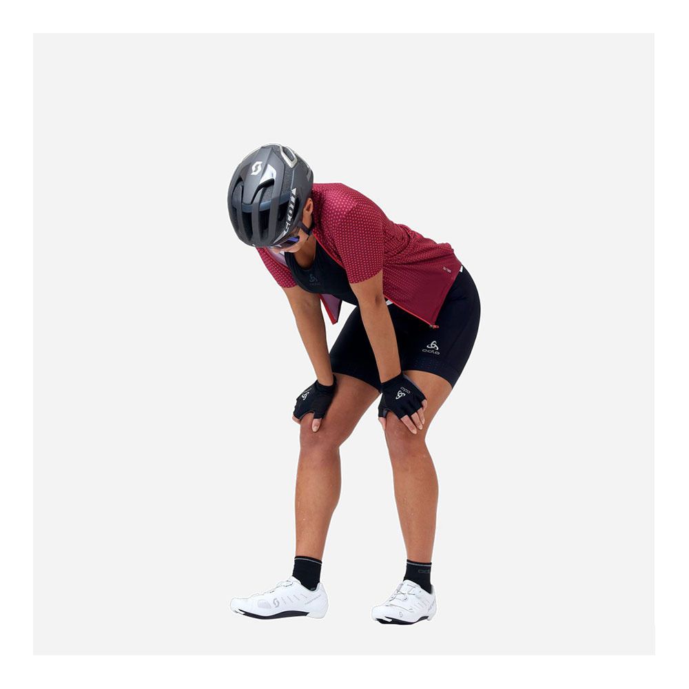 Odlo ZEROWEIGHT - Maillot Femme raspberry fudge/paradise pink
