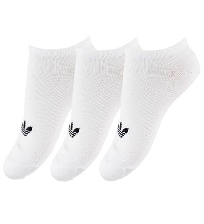 adidas Originals Sneaker-Socken - Trefoil - 3er-Pack - Weiß m. L