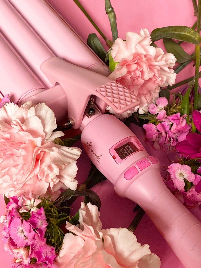 Mermade Hair Mini Waver Pink 25mm