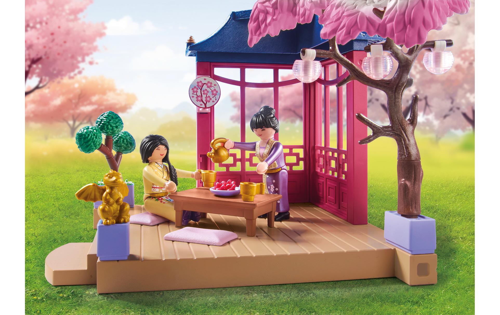 My Life Asiatischer Garten mit Pandafütterung 71762Spielfiguren-Set