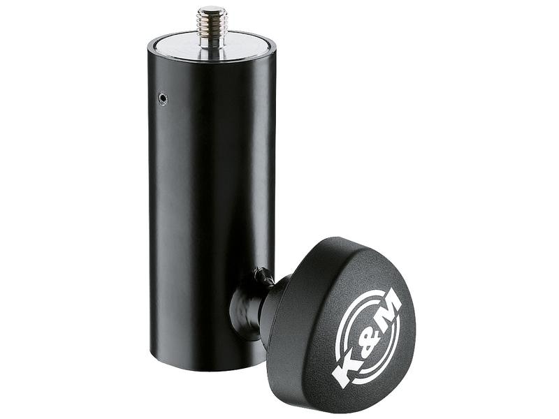 K&M Adapter Reduzierflansch 24521 35 mm, M10 x 12 mm Passend für alle K&M-Boxenstative-Ø 35 mm
