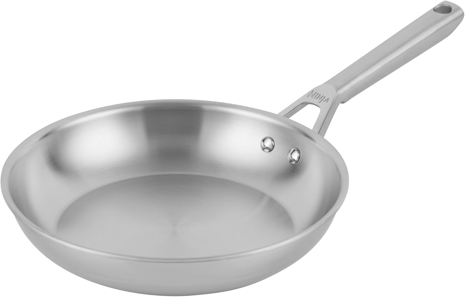 Ninja EverClad Edelstahl-Pfanne (28 cm), geeignet für alle Herdarten, einschließlich Induktion, ofenfest bis 300 °C, Durchgehender Induktionsboden, C90028EUI