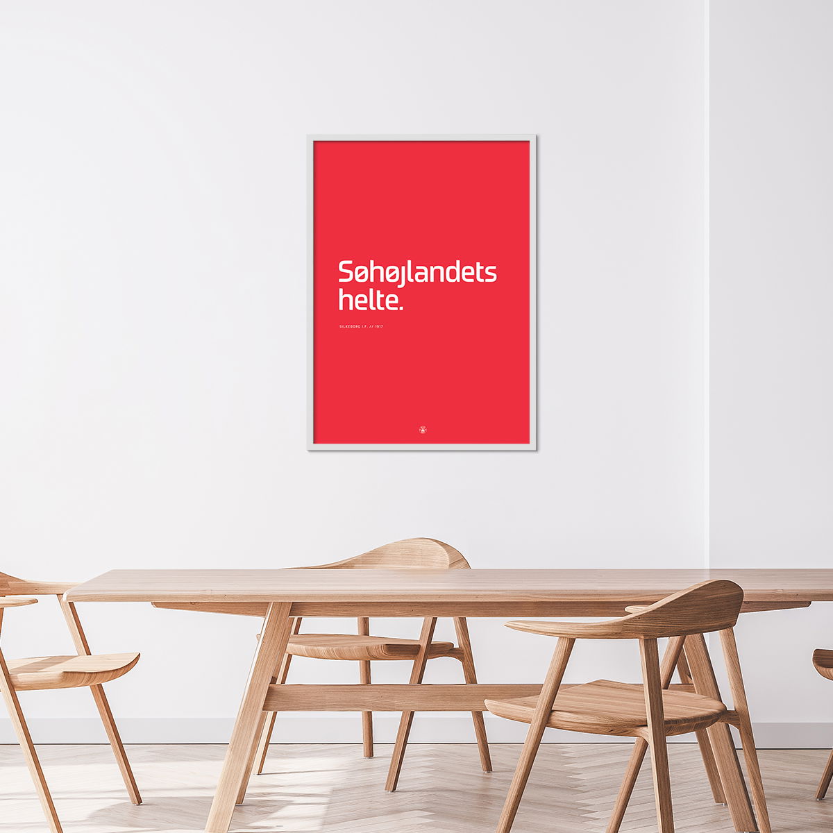 Silkeborg IF Plakat Søhøjlandets Helte 50x70 cm