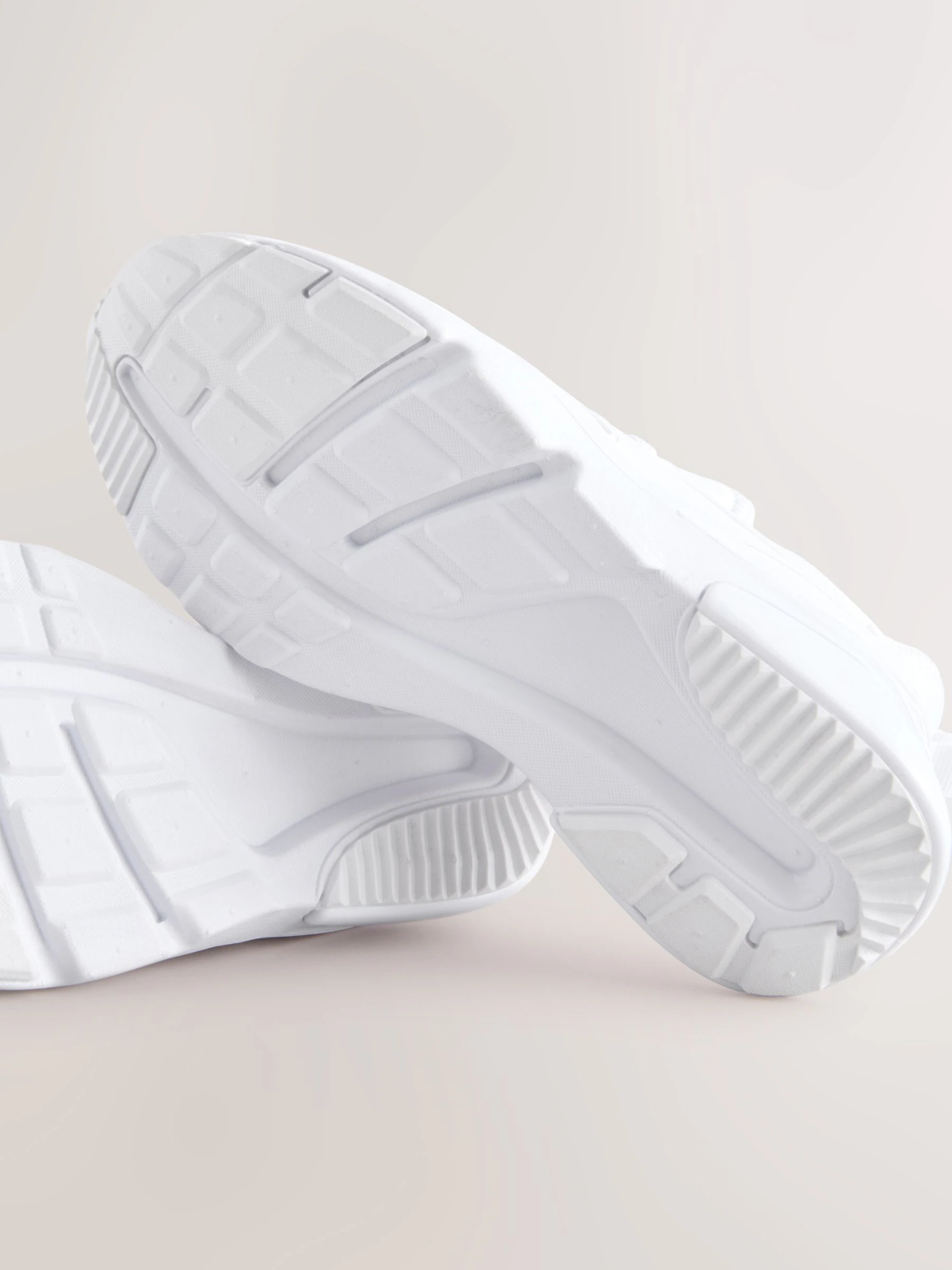 Wit - Elastische sportschoenen