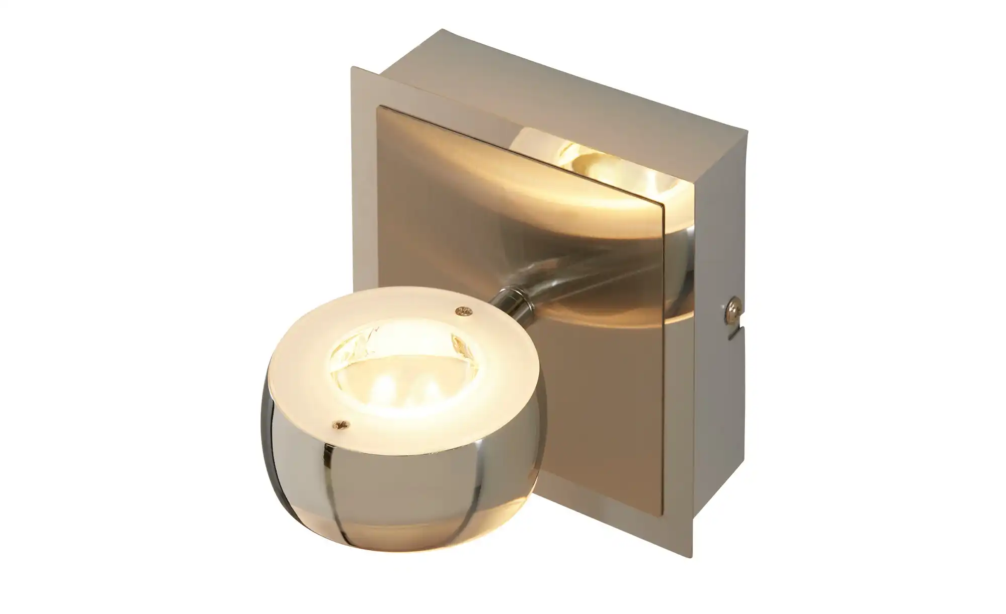 Paul Neuhaus Smart Home-Wandleuchte, 2-flammig, Nickel matt
