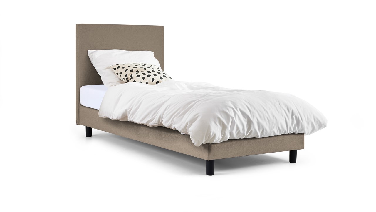 Box Ambra met Easy Pocket 300 matras taupe