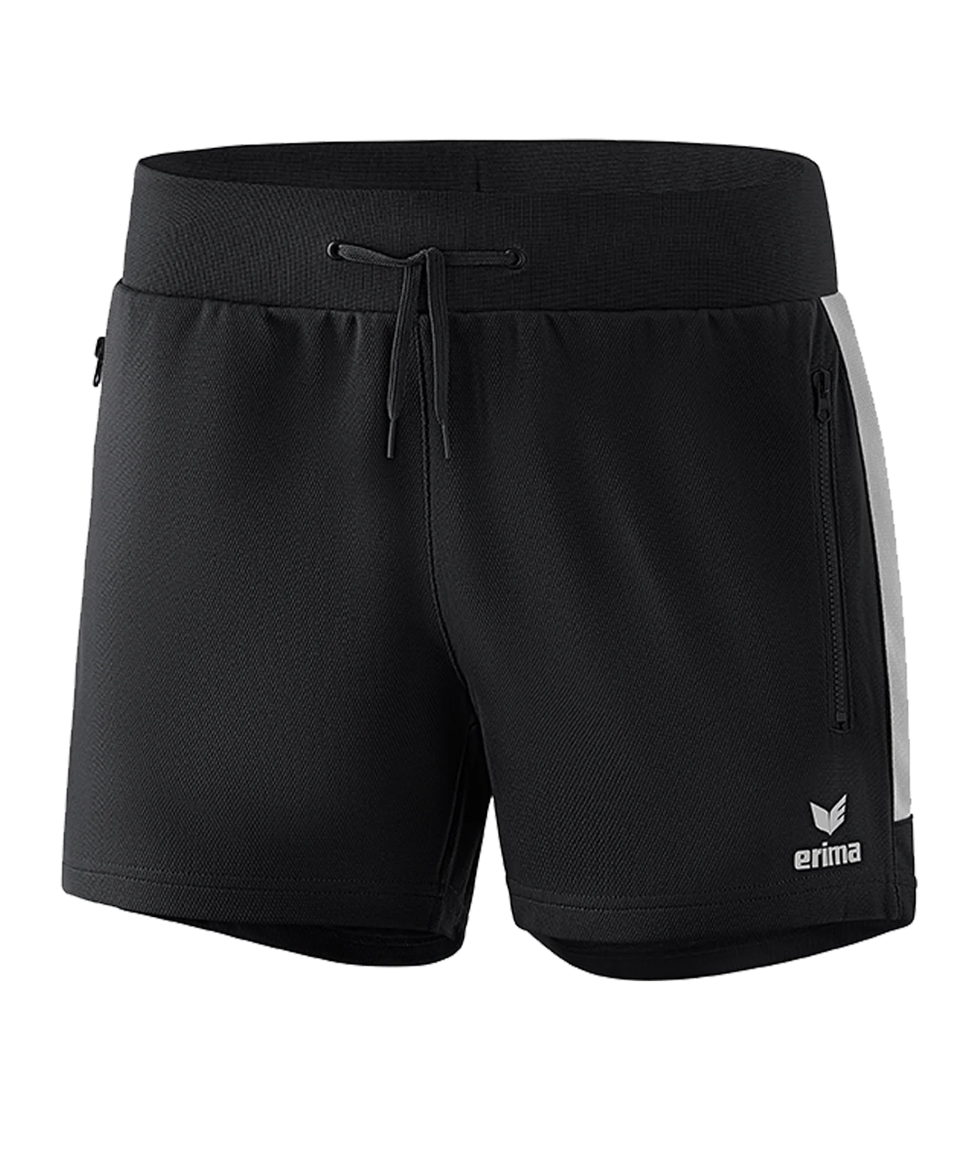 Erima Squad Trainingsshort Damen Schwarz Grau