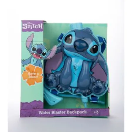 Sambro Disney Stitch Wasserpistole mit Wasserspritzrucksack