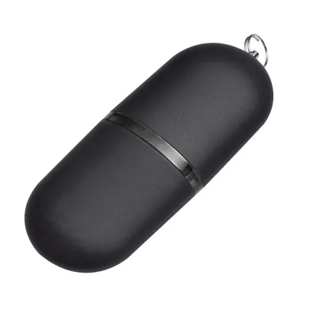 Macma USB-Stick aus Kunststoff gummiert 1GB, schwarz
