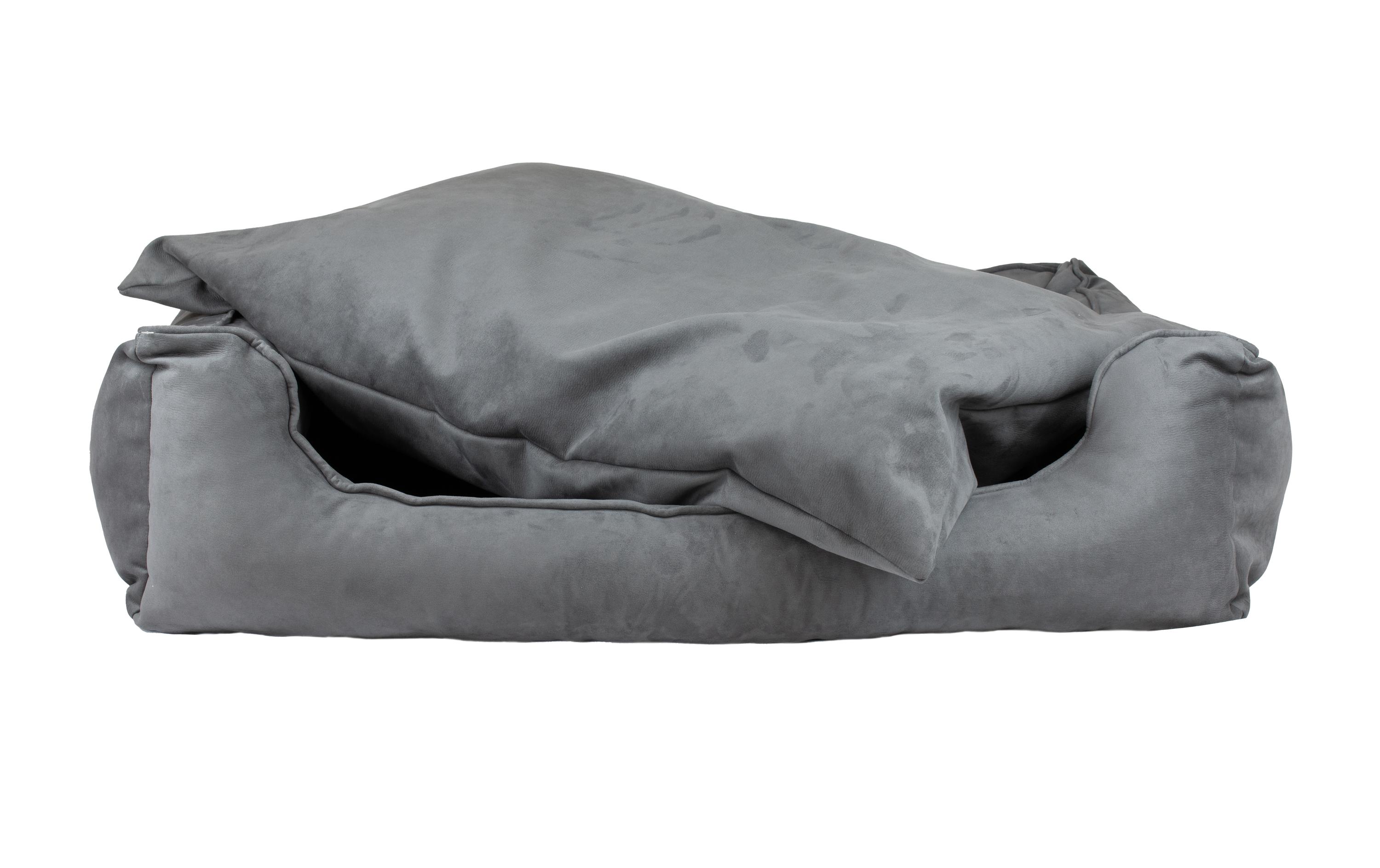 Hunde-Bett Senja L, Anthrazit<br>Orthopädisches Hundebett