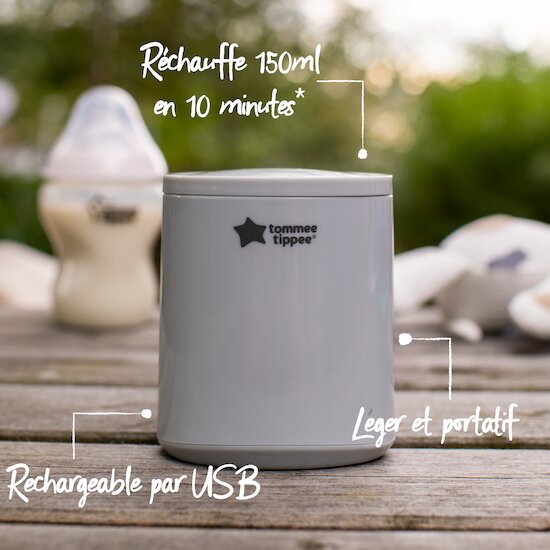 Chauffe-biberon électrique LetsGo    de               Tommee Tippee
