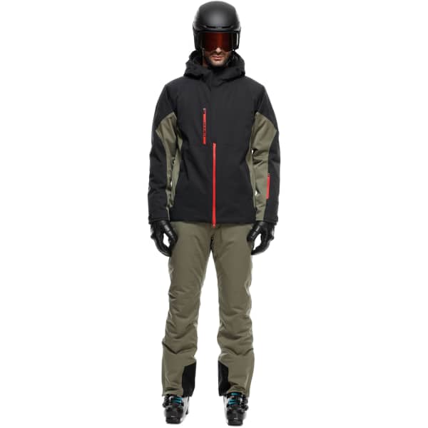 Veste de ski DAINESE ETRA AEROSENSE DRY CORE READY JACKET STRETCH LIMO/GREEN FOUR