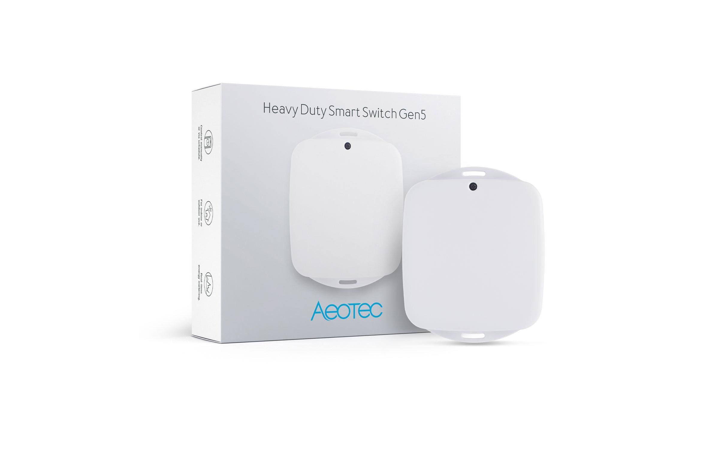 Hochleistungsschalter Z-WaveHeavy Duty Outdoor Smart Switch, steuerbar über Z-Wave