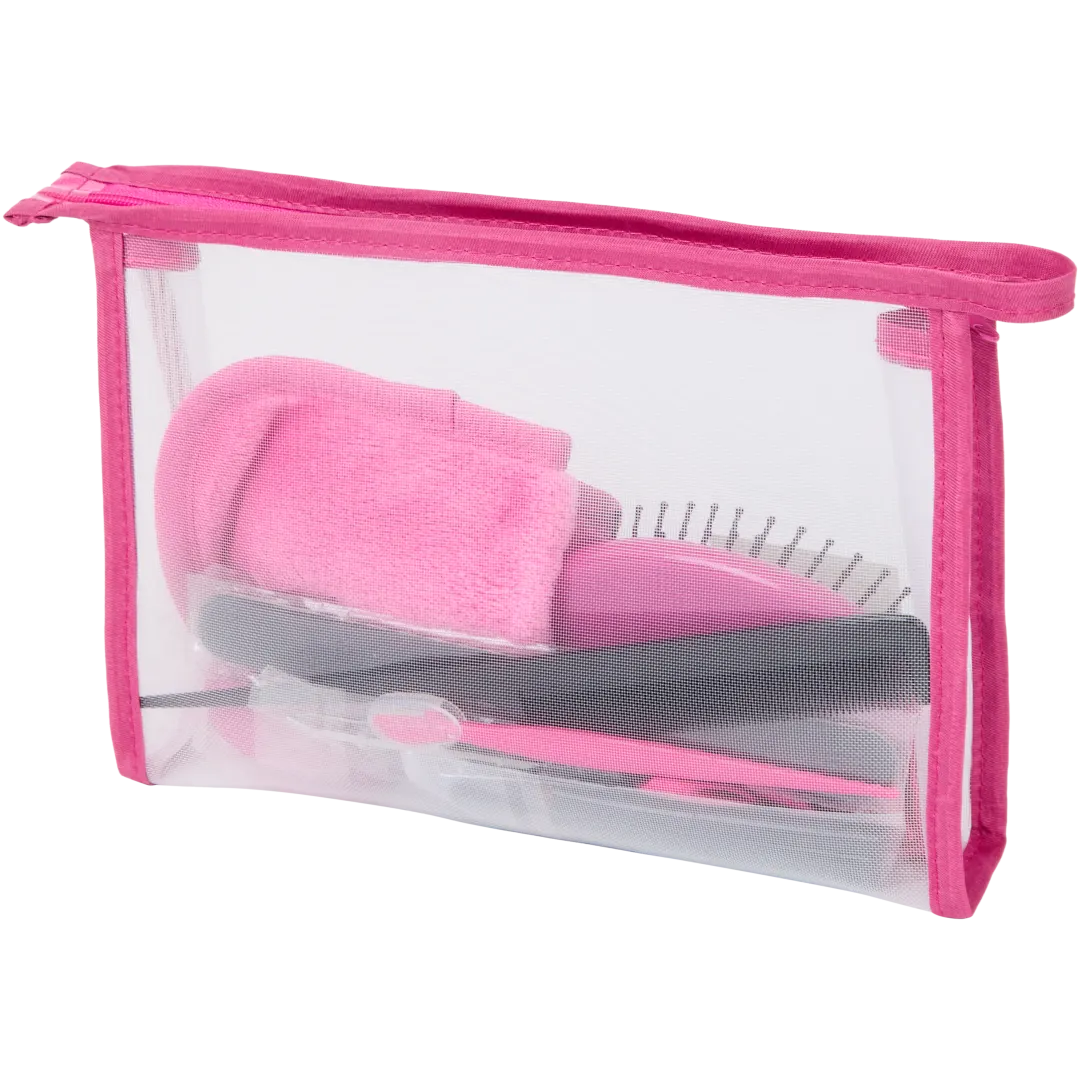 Toilettas met accessoires 60-delig