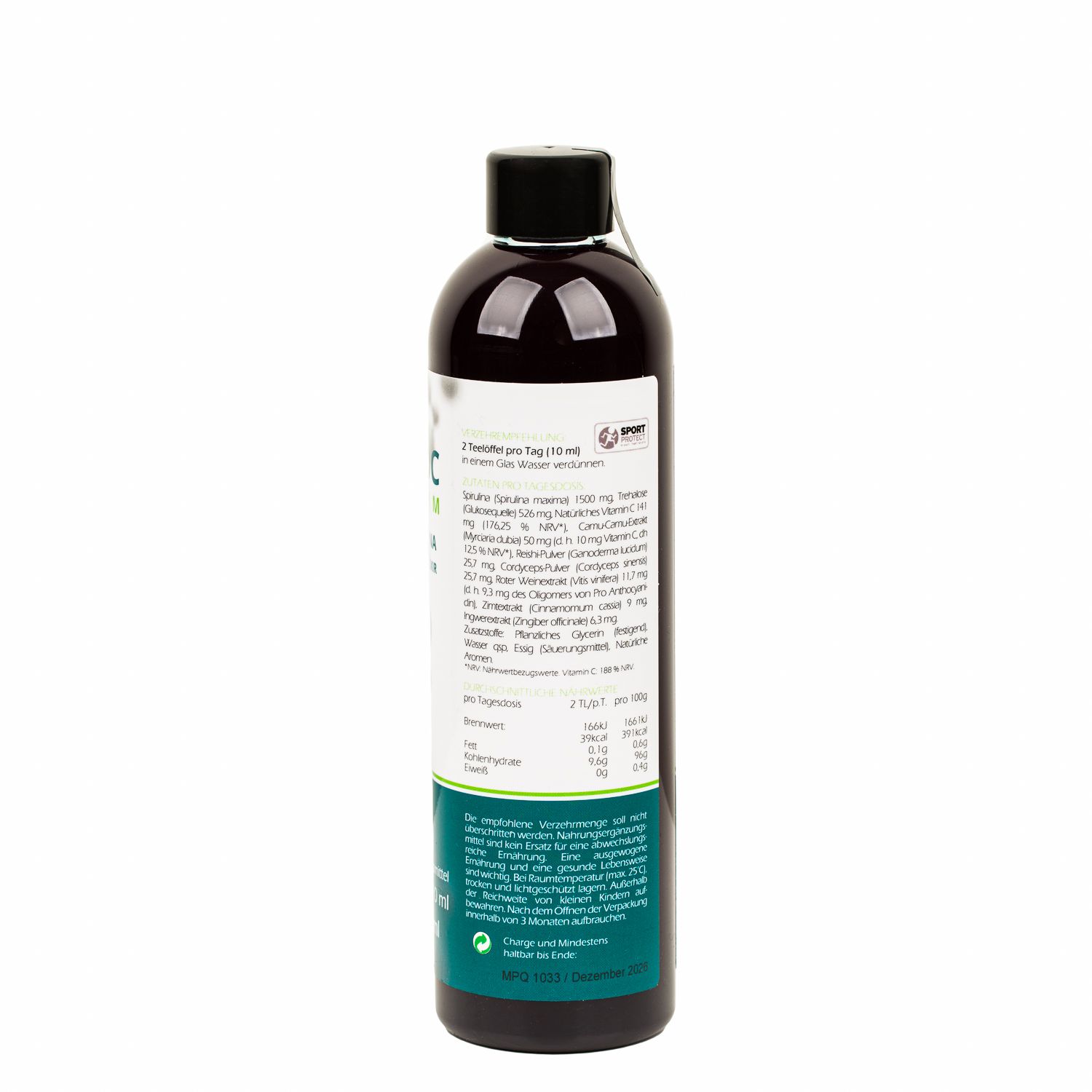 Vitalsee MAC OC PREMIUM - Blue Spirulina opus magnum Elixier