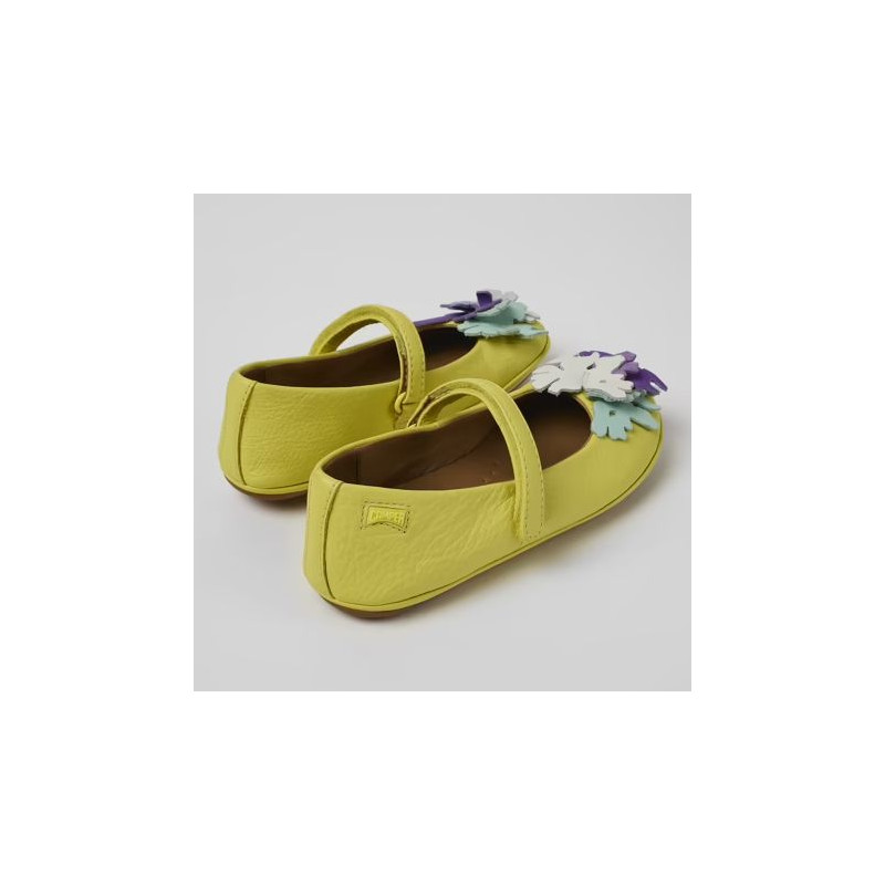 Camper Camper Ballerines Twins Jaune