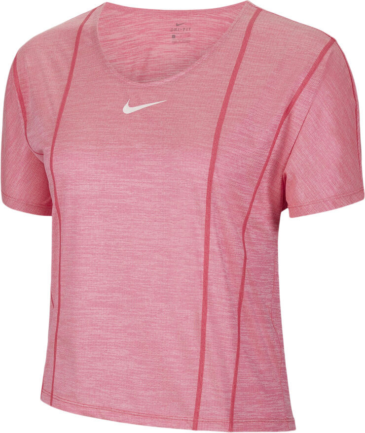 Nike Clash City Sleek - Løbe T-Shirt Pink