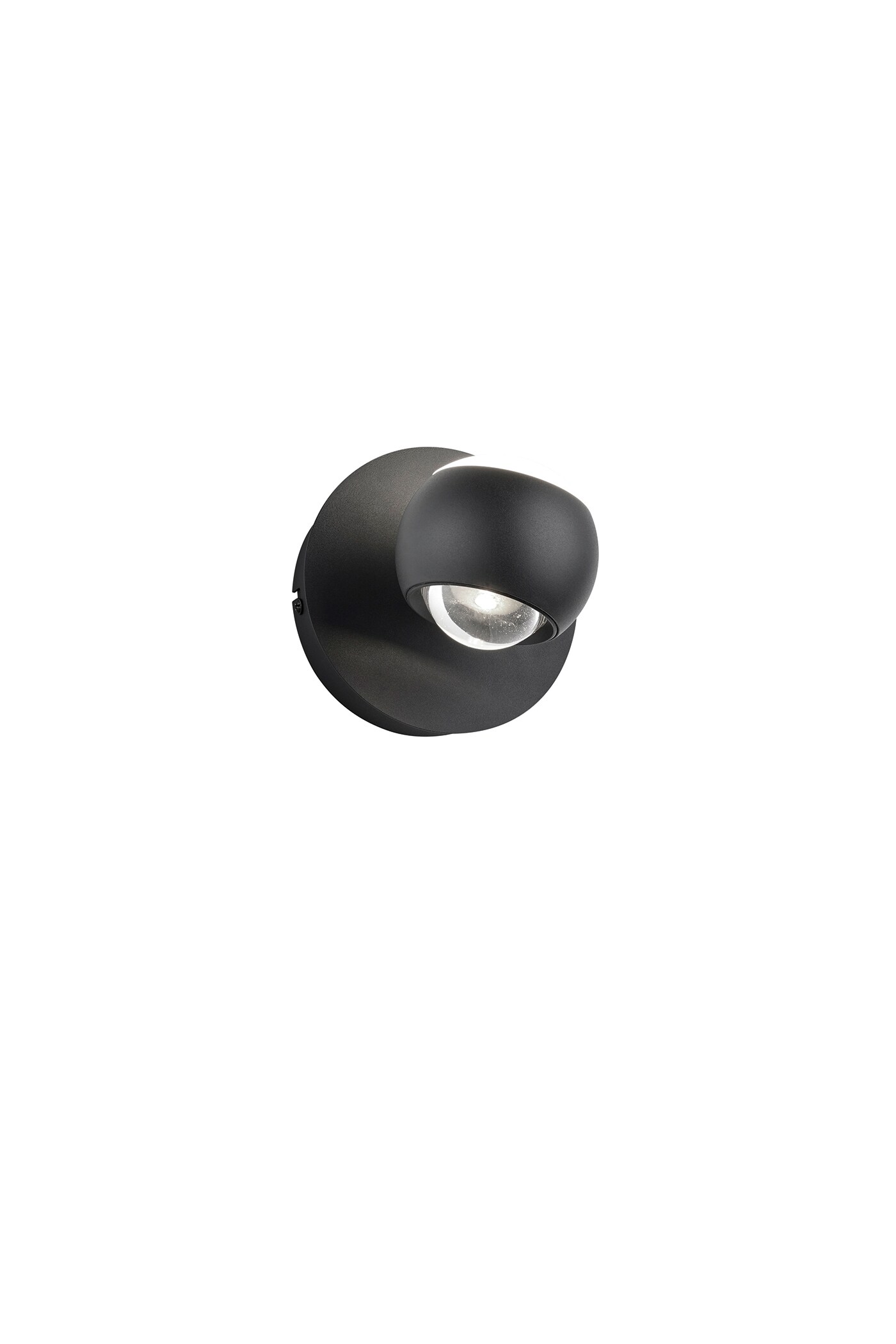 Musterring LED Wandleuchte MR CANNON schwarz