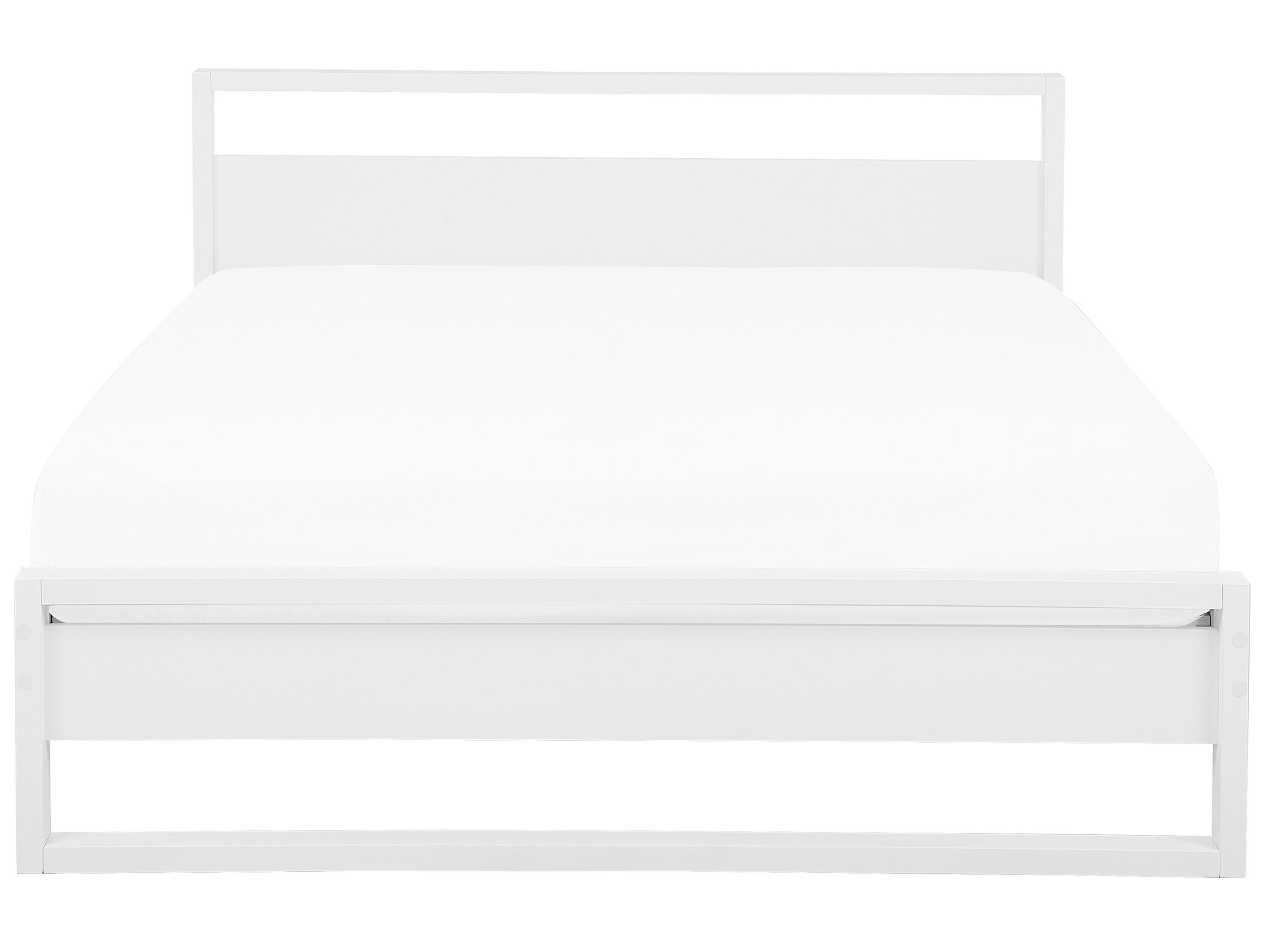 Bed Dennenhout GIULIA 180 x 200 cm Wit