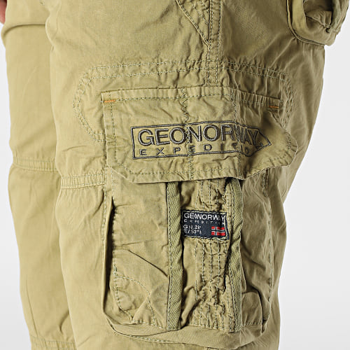 Short Cargo Pionec Vert Kaki