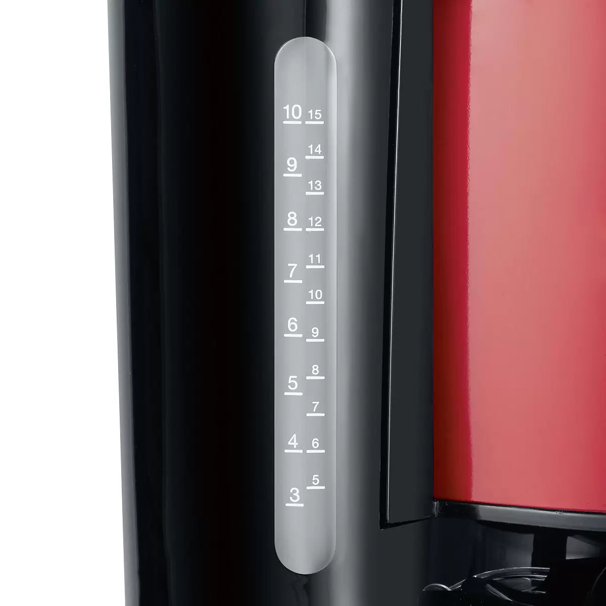 Filterkaffeemaschine Severin KA4817 schwarz / rot