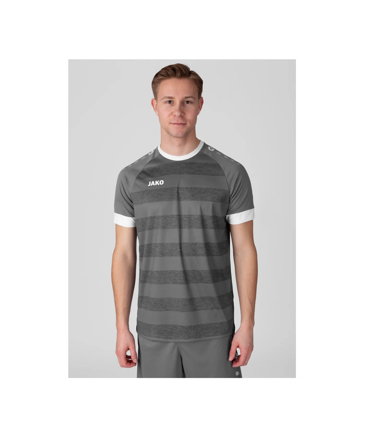 JAKO Celtic Melange KA Trikot Grau F840