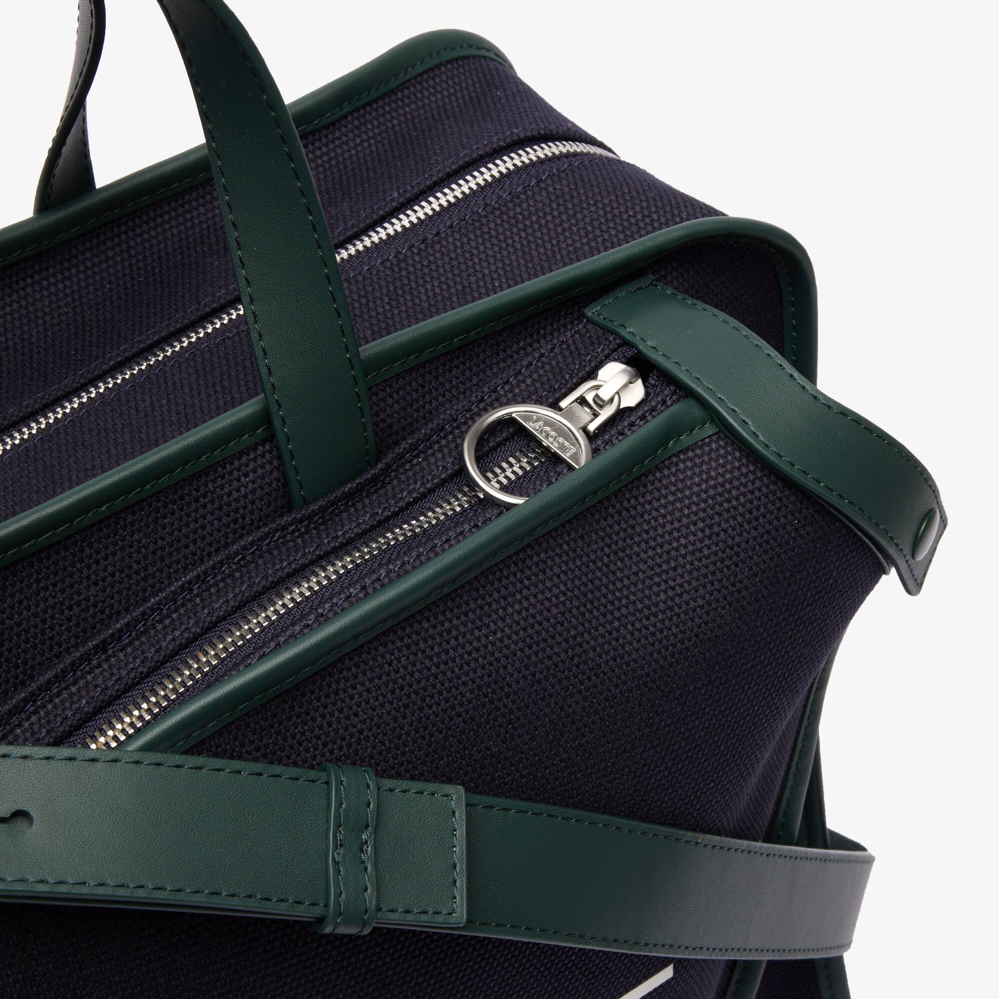 Heritage Canvas Tennis-Tasche aus Textil mit Tennisschläger-Fach Taschen - Blau - Lacoste - Unisex