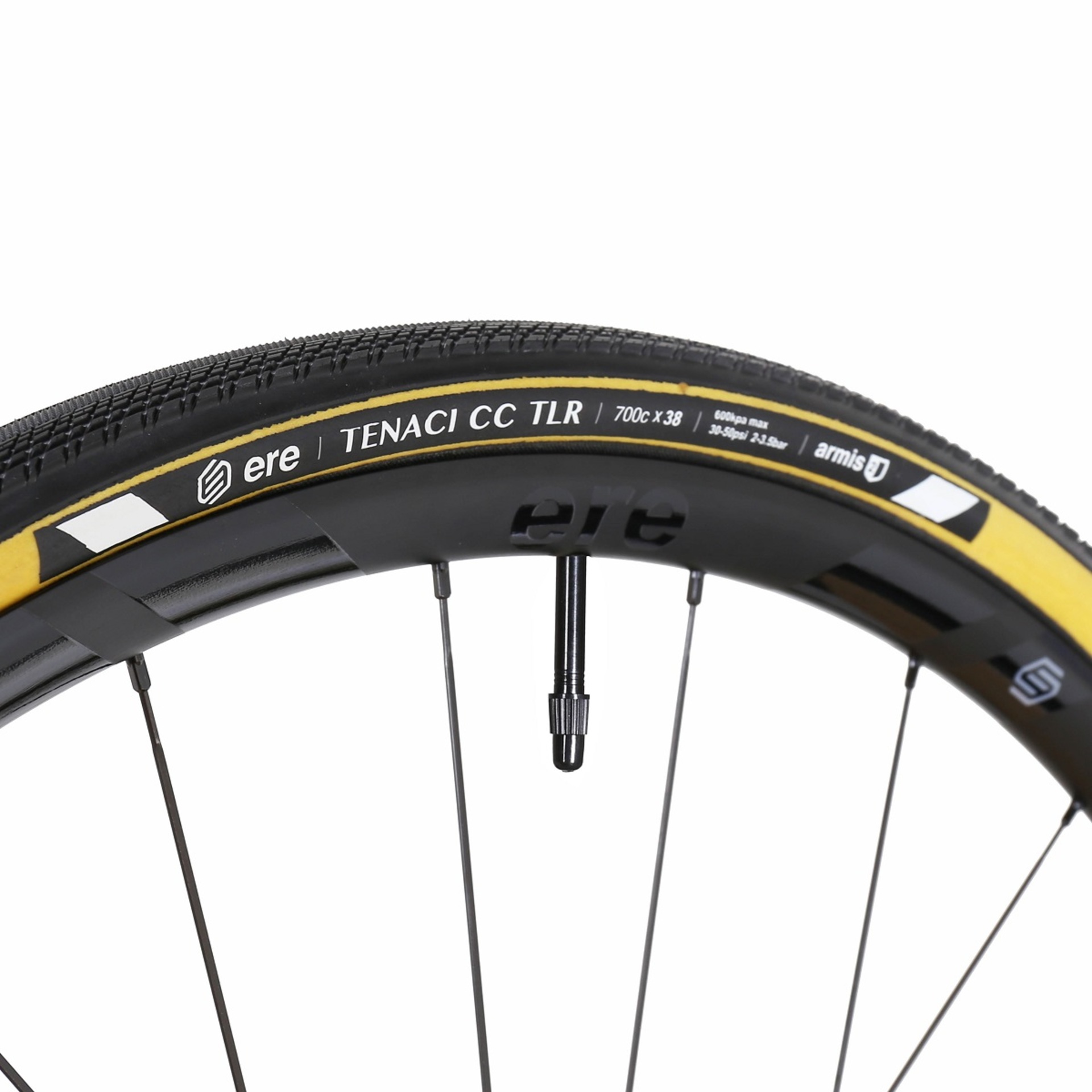 Ere Research Tenaci TLR 220 TPI Gravelband Zwart/Skinwall