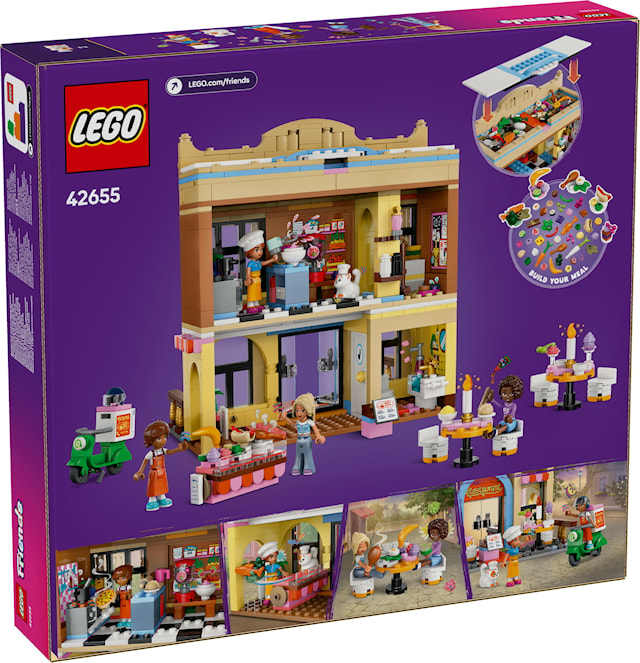 Restaurant og kokkeskole LEGO® Friends (42655)