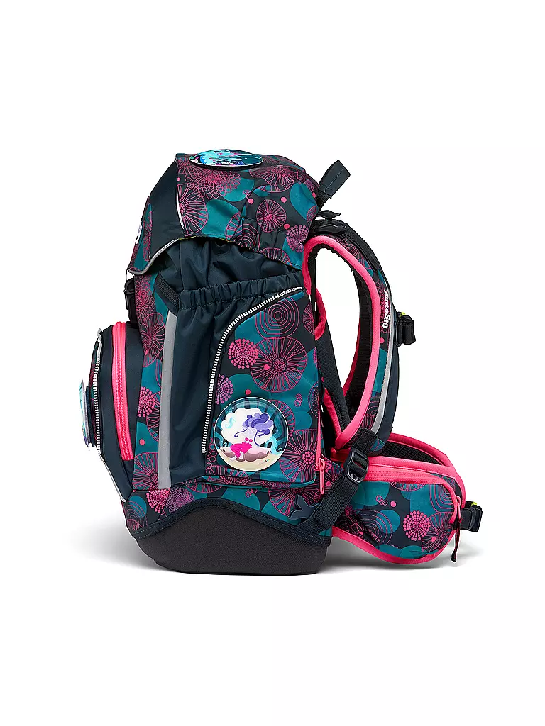 ERGOBAG Schultaschen Set 6tlg PACK - KorallBär  dunkelblau