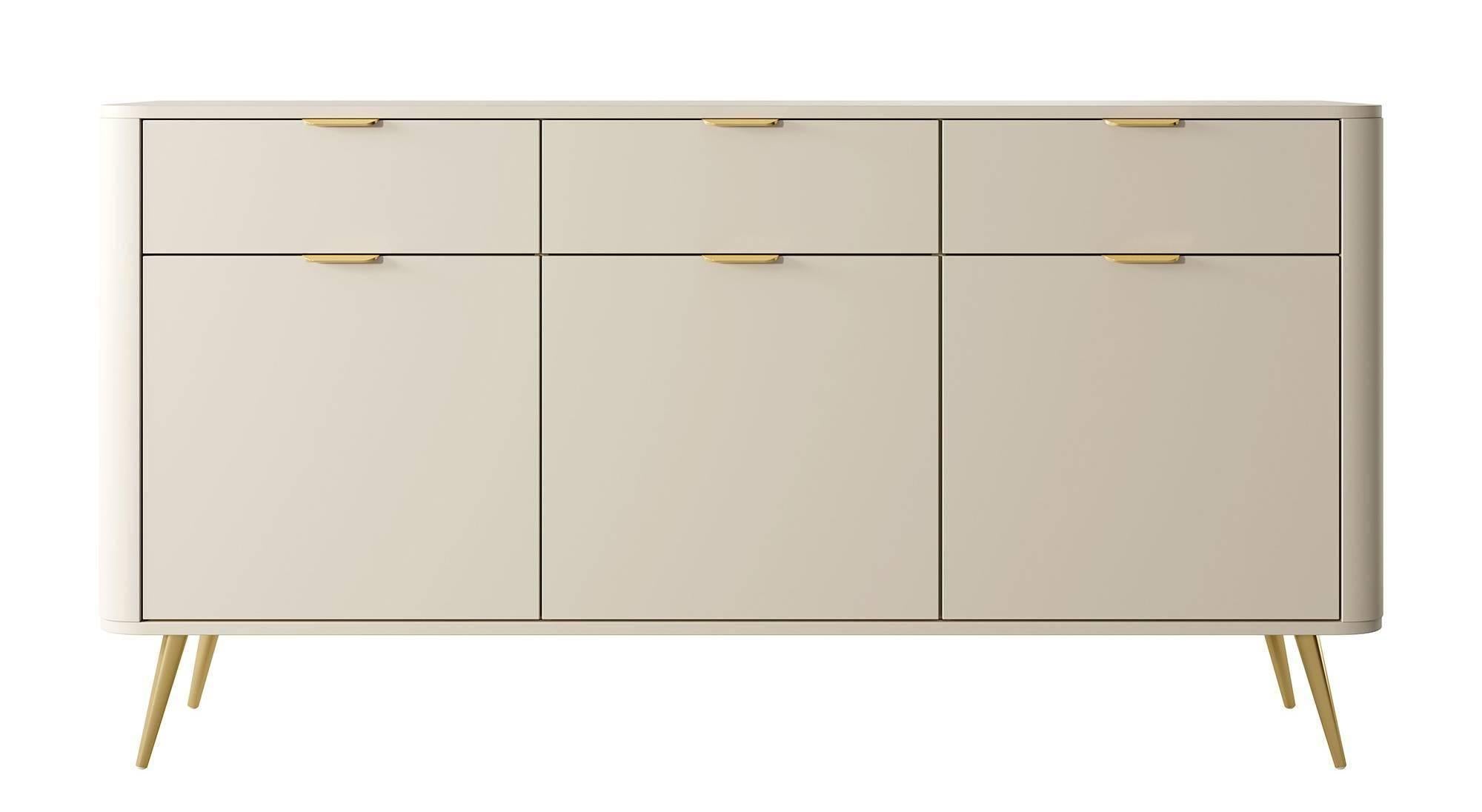 Selsey Design Dressoir Olivia 3 deurs 3 lades
