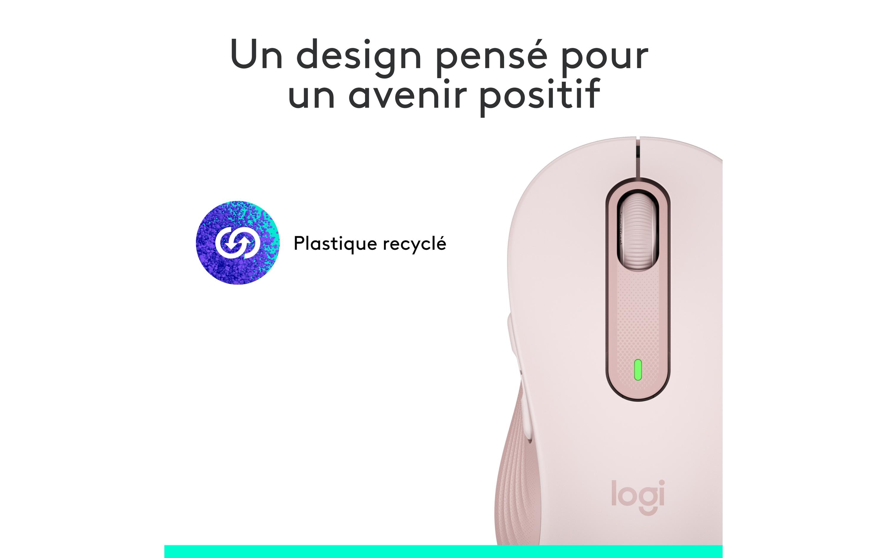 Maus Signature M650 RosaPräzise Wireless-Maus mit «Logitech SilentTouch»-Technologie