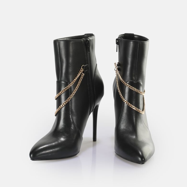 Juliet Chain Ankleboot Bottines vegan, noir