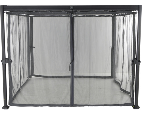 Florence Paviljoen 300x300 cm antraciet