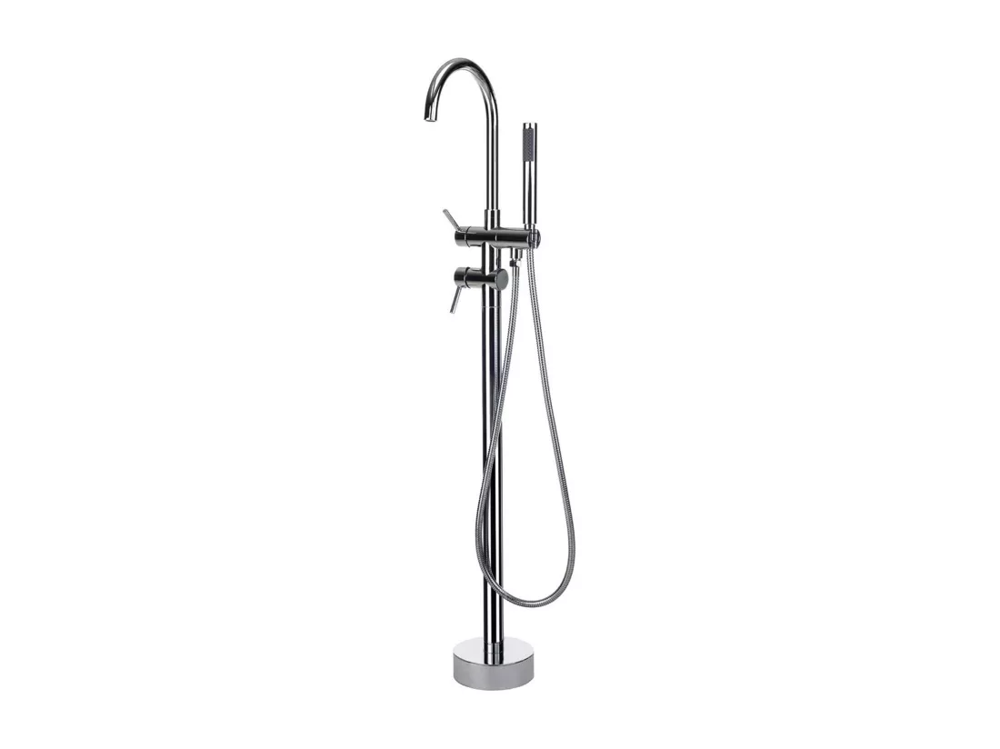 Robinet de baignoire autoportante TUGELA Argenté