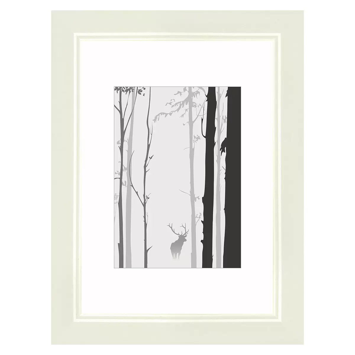 Holzrahmen 10.5x15 Modern Creme