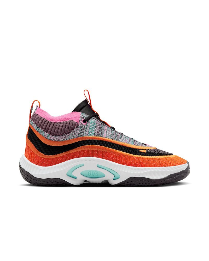 Chaussures de basket Nike Cosmic Unity 3 Noir/Orange/Rose pour homme